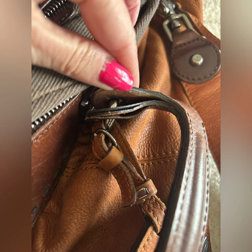 BIASIA Italian Leather Hobo Bag